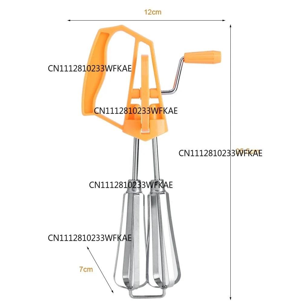 2pcs   Egg beater, mixer, kitchen cooking tools