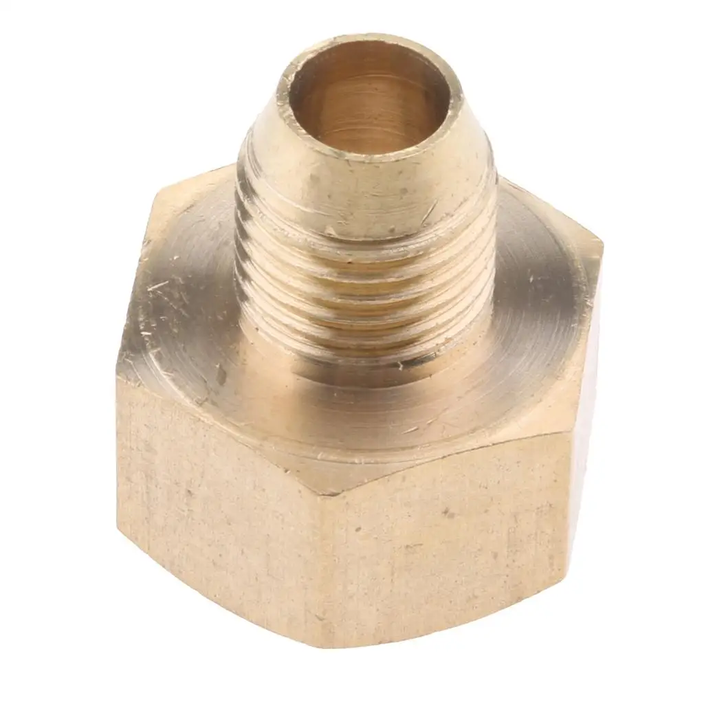 Brass Coupling Pressure Washer Hose Adaptor Quick Release Heavy Duty 22mm Female to 14mm Male for Garden Cleaning Jobs