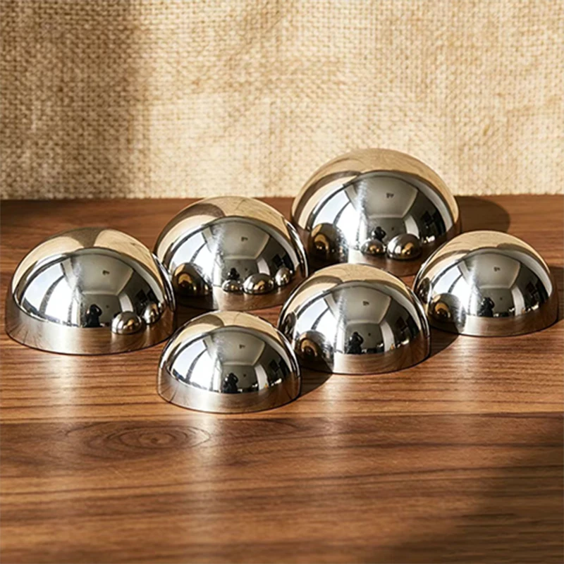 Thick 2mm 316 Stainless Steel Hemispherical 51/57/60/63/76/89/102/108/114/133/140/159/168/180/200/219/250mm Glossy Hollow Ball