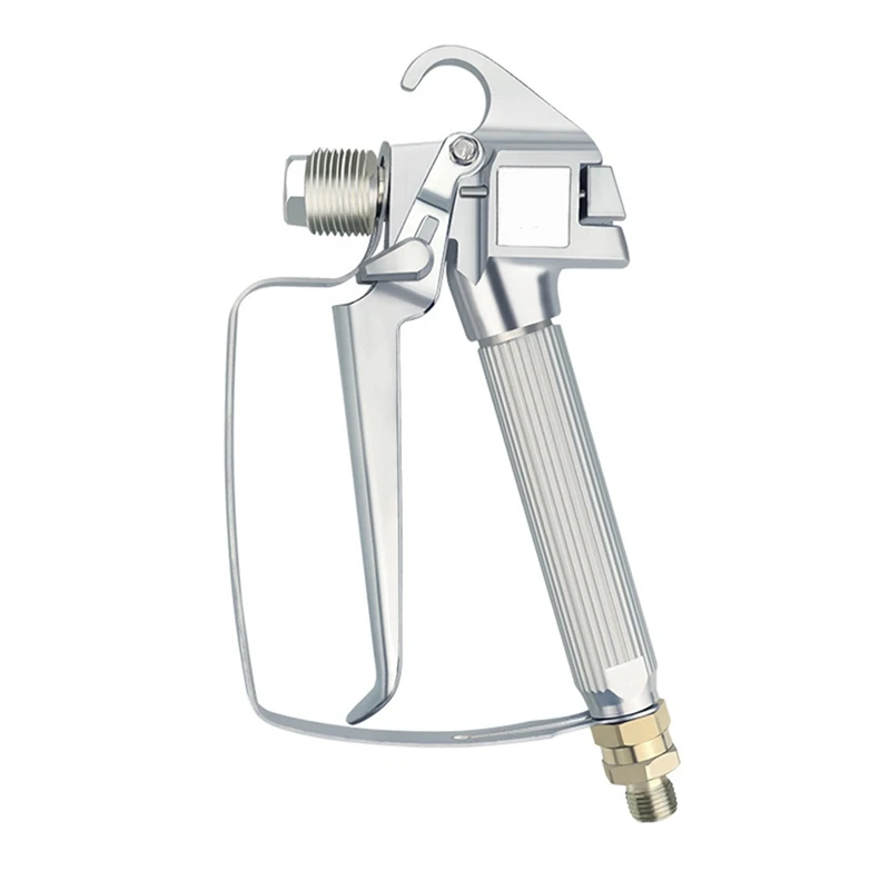 1 ชุด Airless Wall Paint Sprayer อุปกรณ์เสริม 815 สเปรย์ 517 หัวฉีดอะแดปเตอร์และ 30 ซม.ขยาย Rod SILVER