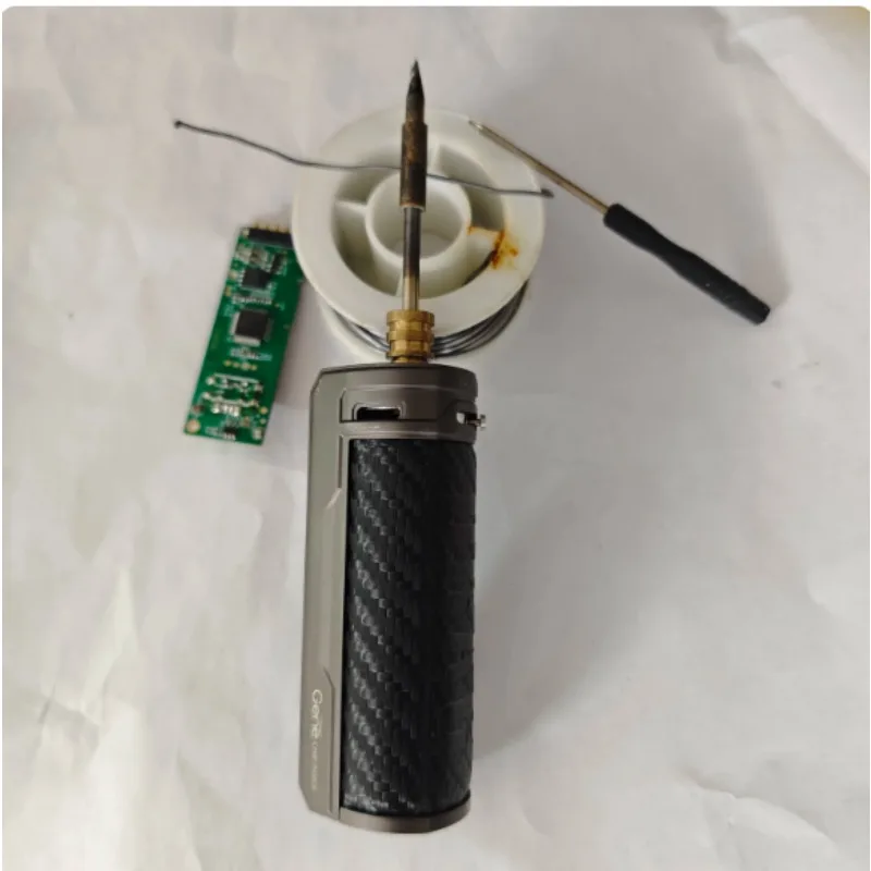 60W Soldering Iron Tool with 510 Adapter Built‑in Rechargeable Battery Portable Welding Pen for Daily Circuit Repair Work