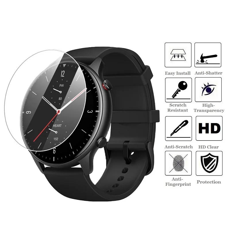 Protecteur d'écran de montre intelligente pour Xiaomi Haylou Solar, LS05, Haylou RT LS05S, verre du Guatemala, film de protection anti-rayures, 5 pièces
