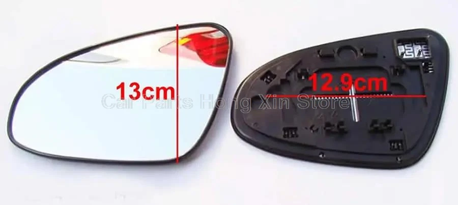 For Toyota Corolla 2014 2015 2016 2017 2018 Car Side Mirrors Reflective Lens Rearview Mirror Lenses Glass with Heating 1PCS