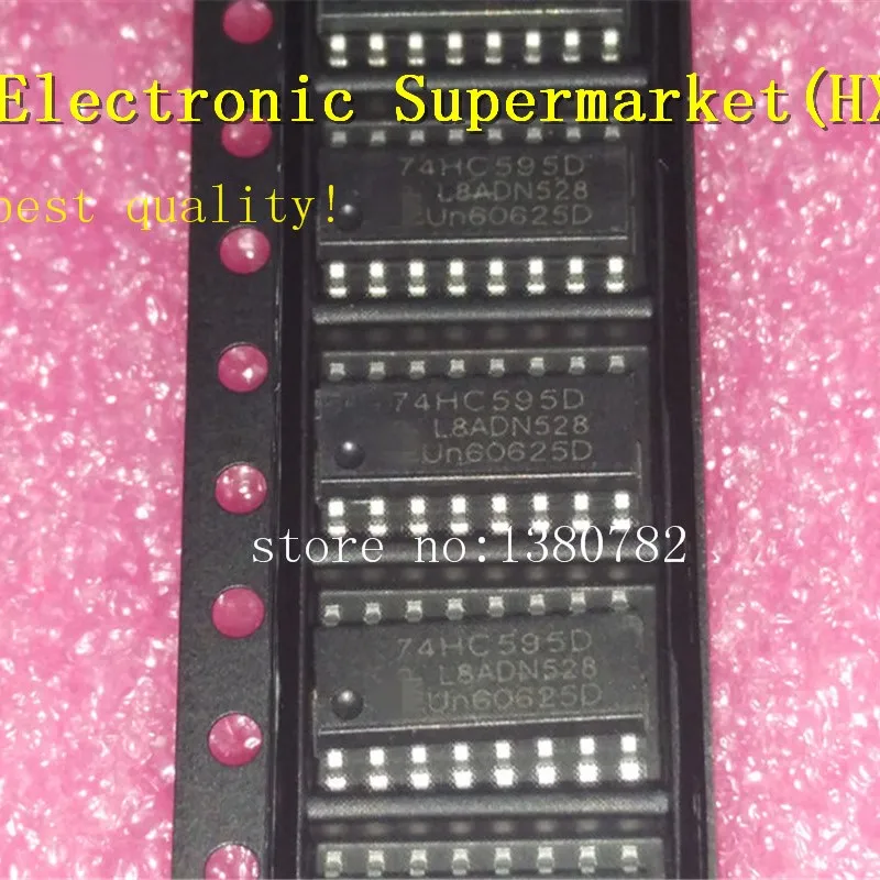 Free Shipping 500pcs/lots 74HC595D 74HC595 SOP-16  New original  IC In stock!