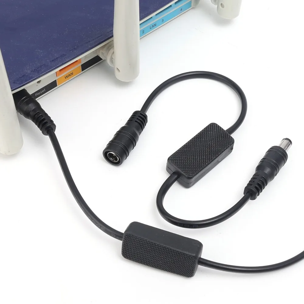 1-10PCS Router Reboot Cable WiFi Auto Restarter 24-Hour Timed Power-Off Reset Controller Optical Modem Reboot Cable WiFi Device