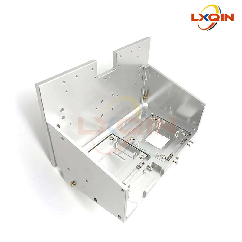 LXQIN double head frame head plate for xp600 dx5 dx7 5113 4720 I3200 printhead carriage bracket head holder plate printer parts