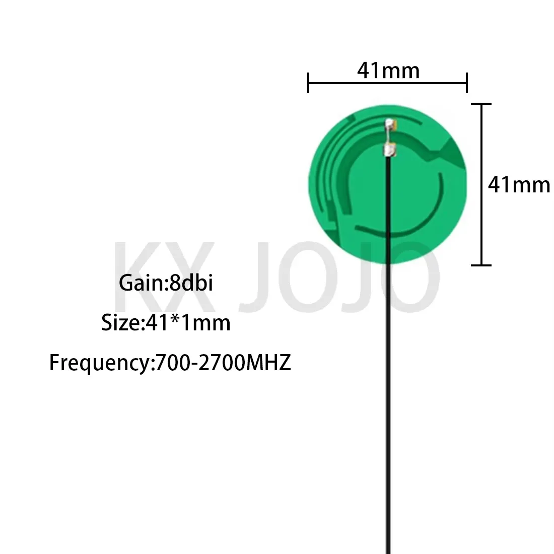Special Link 90pcs RG1.13 Internal Antenna Bluetooth PCB Omni Directional High-gain Connector IPX1
