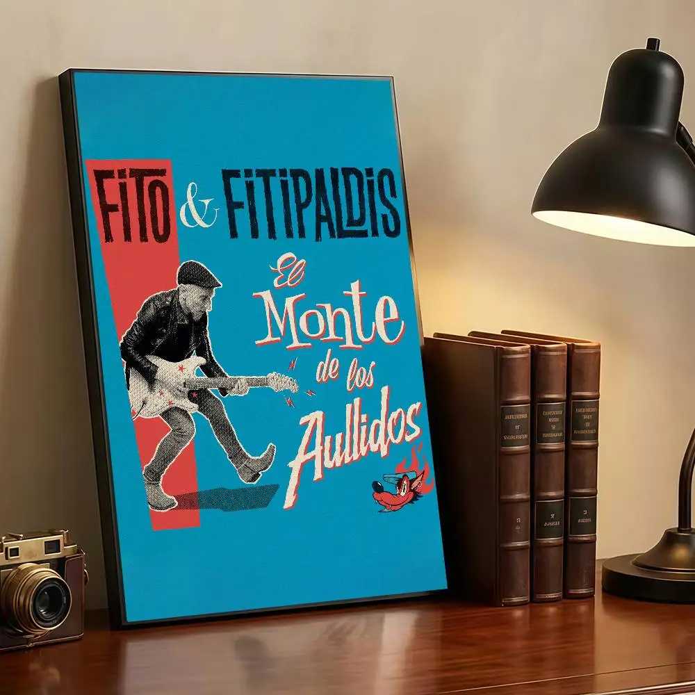 F-Fito Y F-Fitipaldis El Monte De Los Aullidos Peelable Self-adhesive Poster Stickers Are Suitable For Frameless Wall Decoration