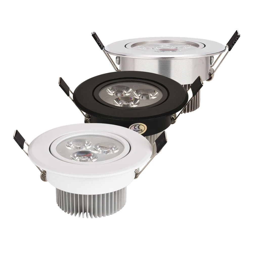 Spot LED Light Cut Hole 70mm 90mm Reccesed Downlight Middle Szie For Home Celing 20 square meters suggest 10-15pcs