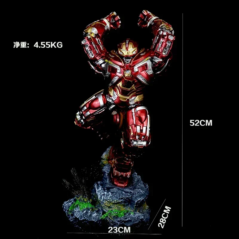 New 52cm Iron Man Anti-Hulk Armor Mk44 Marvel Avengers 3 Full Body Combat Version Of The State Of The Hand Model Birthday Gifts