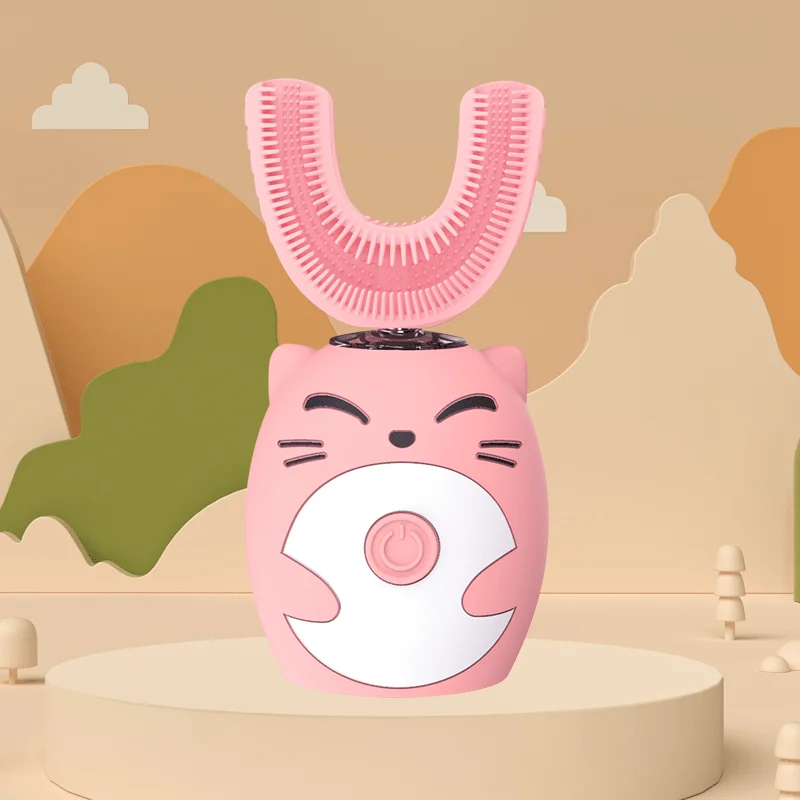 

Зубная щетка Kids U-образная Sonic Smart Ультразвуковая зубная щетка Ступеньки Отбеливание зубов