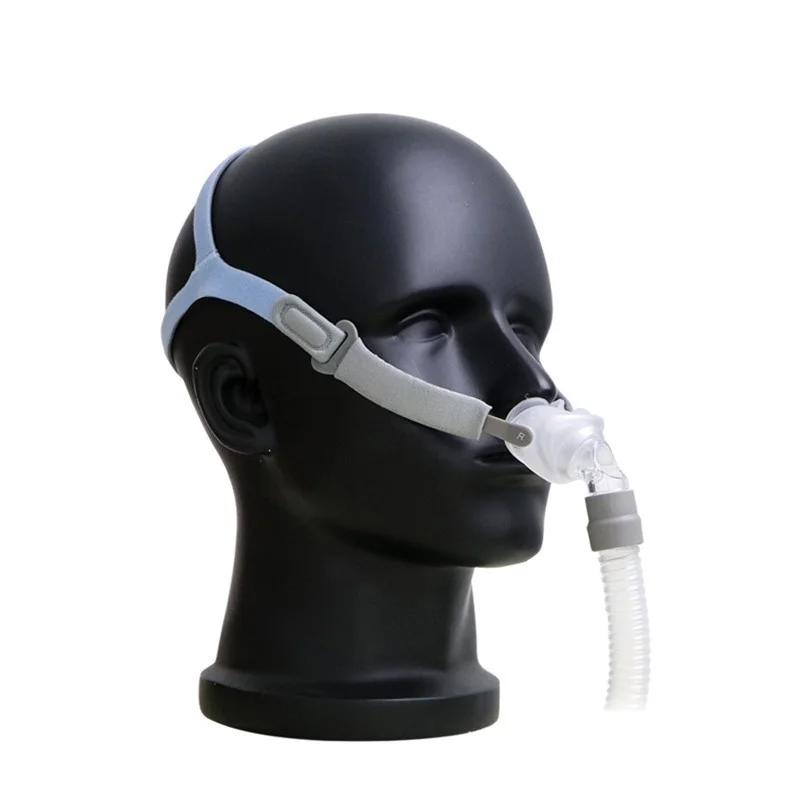 

CPAP Mask Nasal Pillows Mask With S/M/L Three Sizes Silicone Cushions Light Weight Sleep for Snore Machines