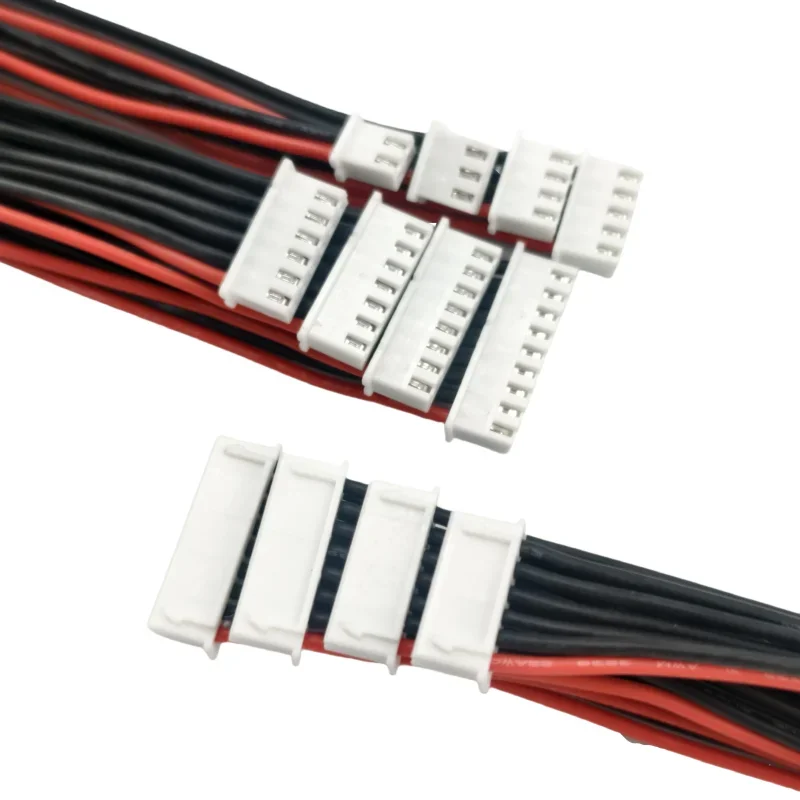 30CM 22AWG 리포 배터리 밸런스 충전 실리콘 와이어 커넥터 플러그 밸런스 충전 케이블 10개 묶음당