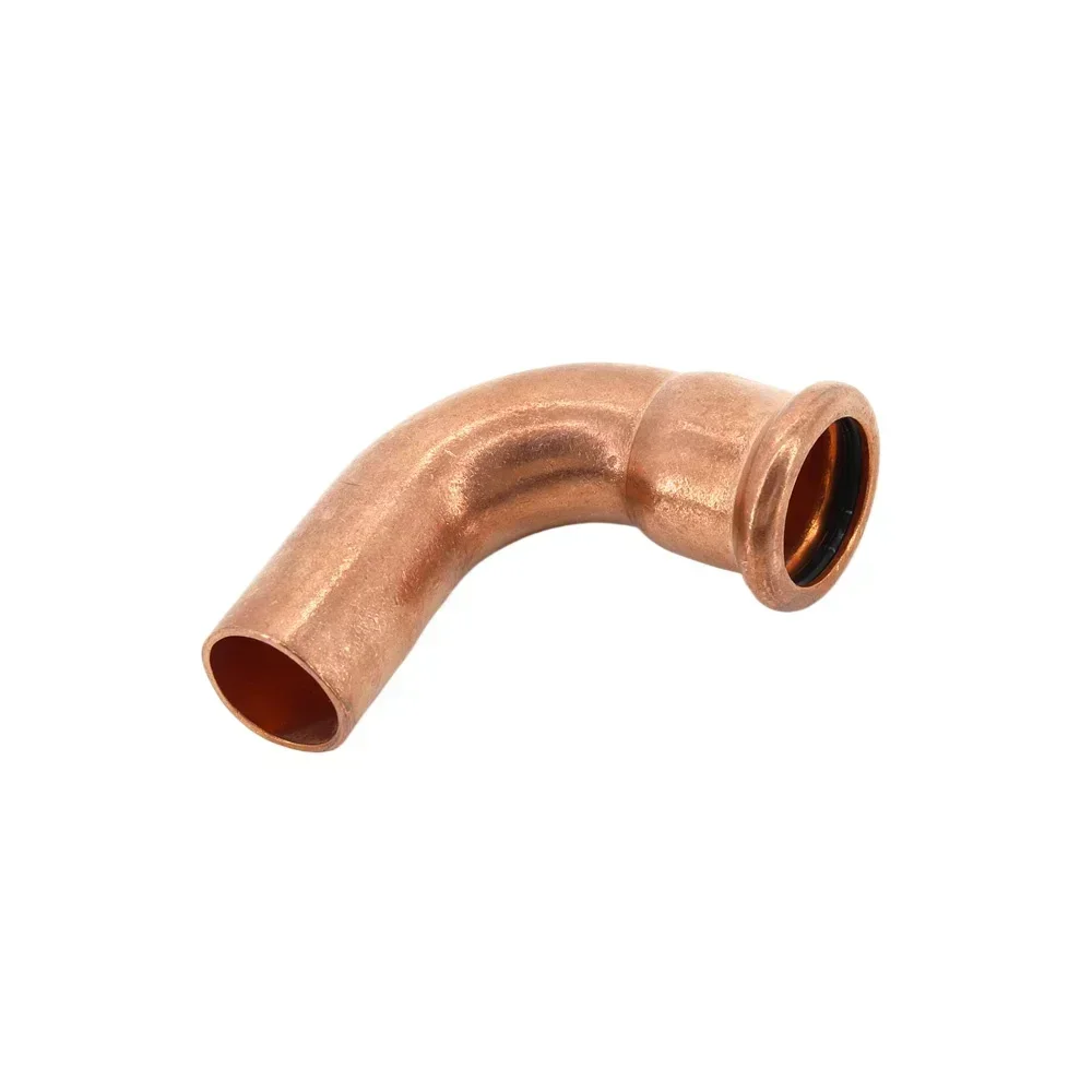 Copper Single Card Pressure M-type Socket 90 Elbow Socket 45 Degree Elbow B-type Elbow Water Pipe Fittings Joint