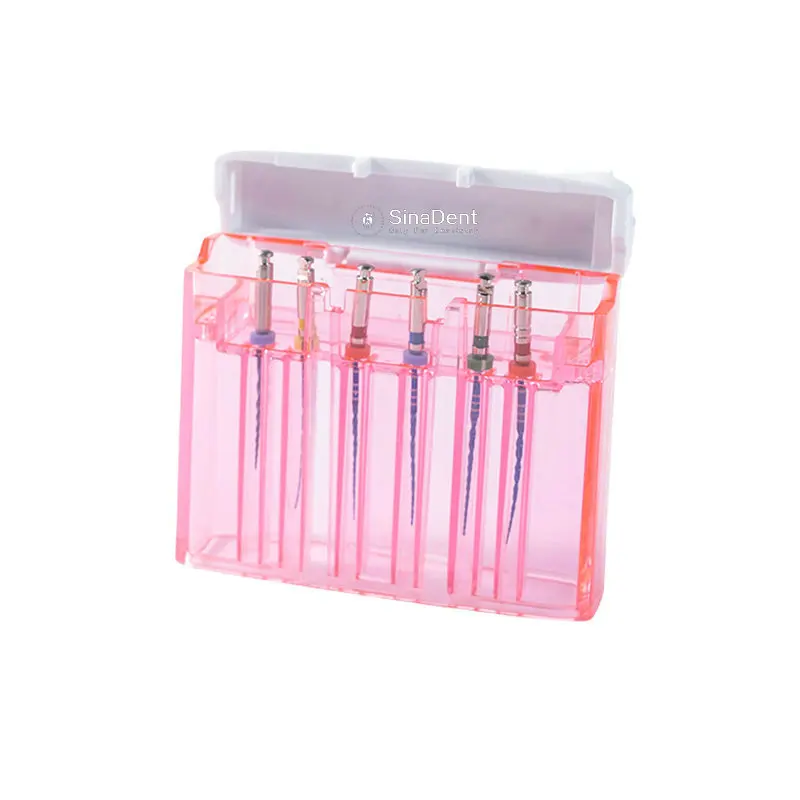 1Pack Dental Endo Files Sterilization Box Without Files Multi Function Box Autoclavable Measurement Dental File Organizer