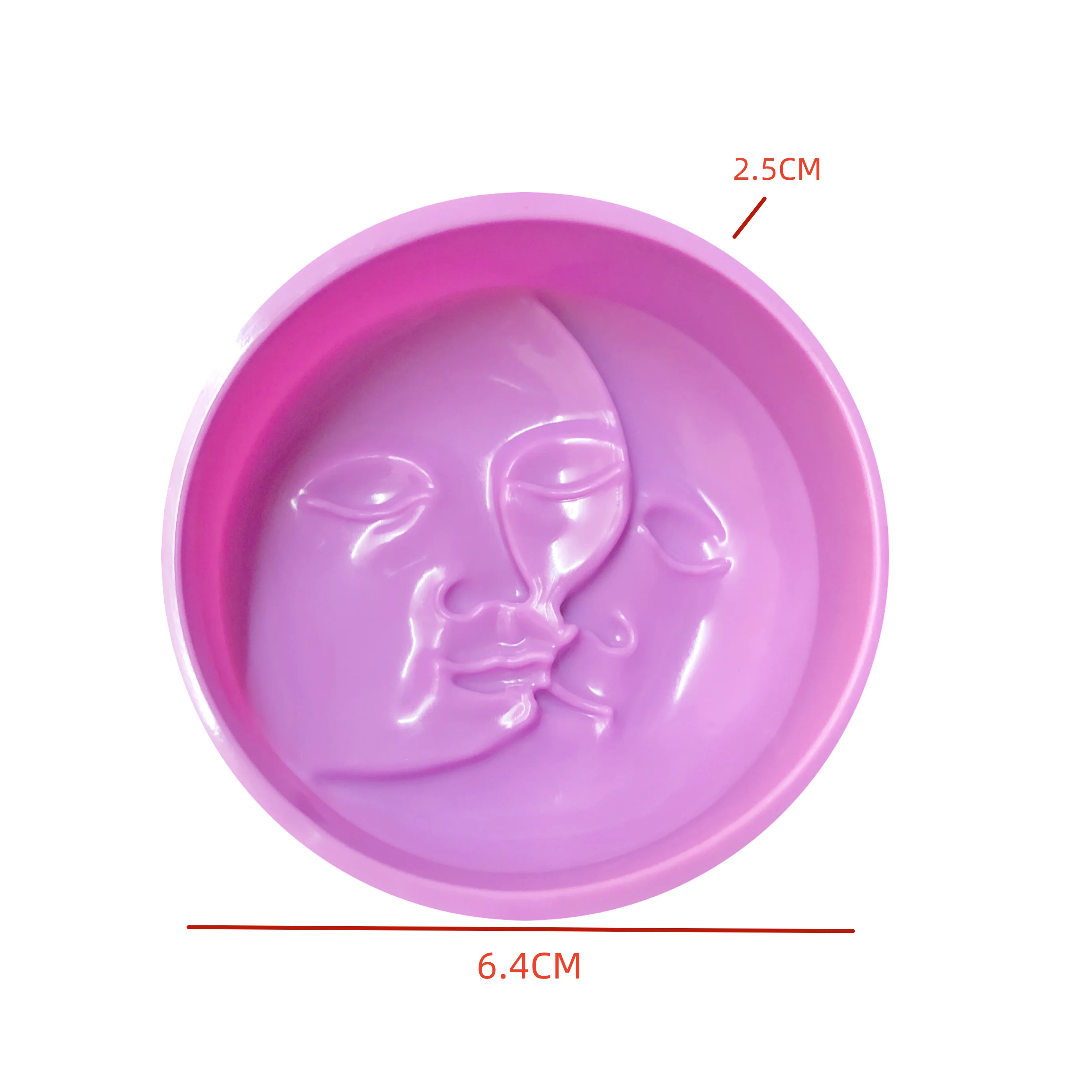 Warm Moon Sun Face Candle Silicone Mold DIY Handmade Soap Candle Jewelry Craft Candle Mold Candle Making Supplies Craft Gift