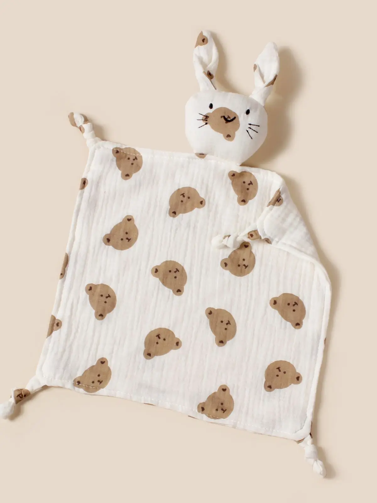 Neue Design Mode Neugeborenen Baby Decke Baumwolle Musselin Druck Katze Gesicht Speichel Handtuch Für Kinder Kinder Schlaf Tröstlich Schal – Detail 6