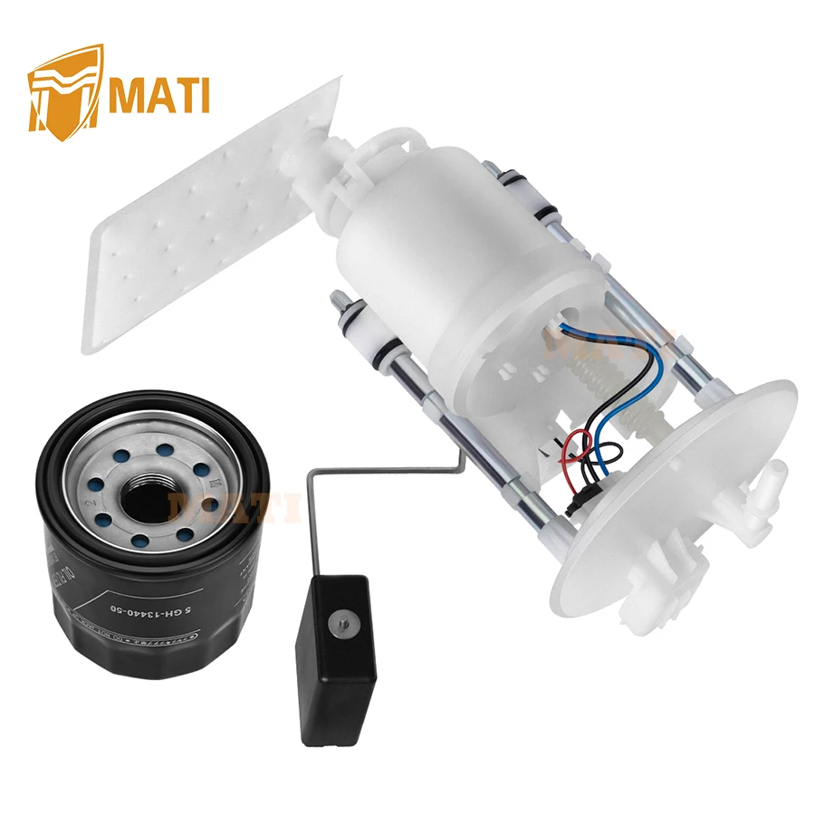 

Fuel Pump Assembly & Oil Filter for Yamaha Grizzly Viking Wolverine 700 550 YFM700 YFM550 YXF85 YXE85 2007-2021 3B4-13907-10-00