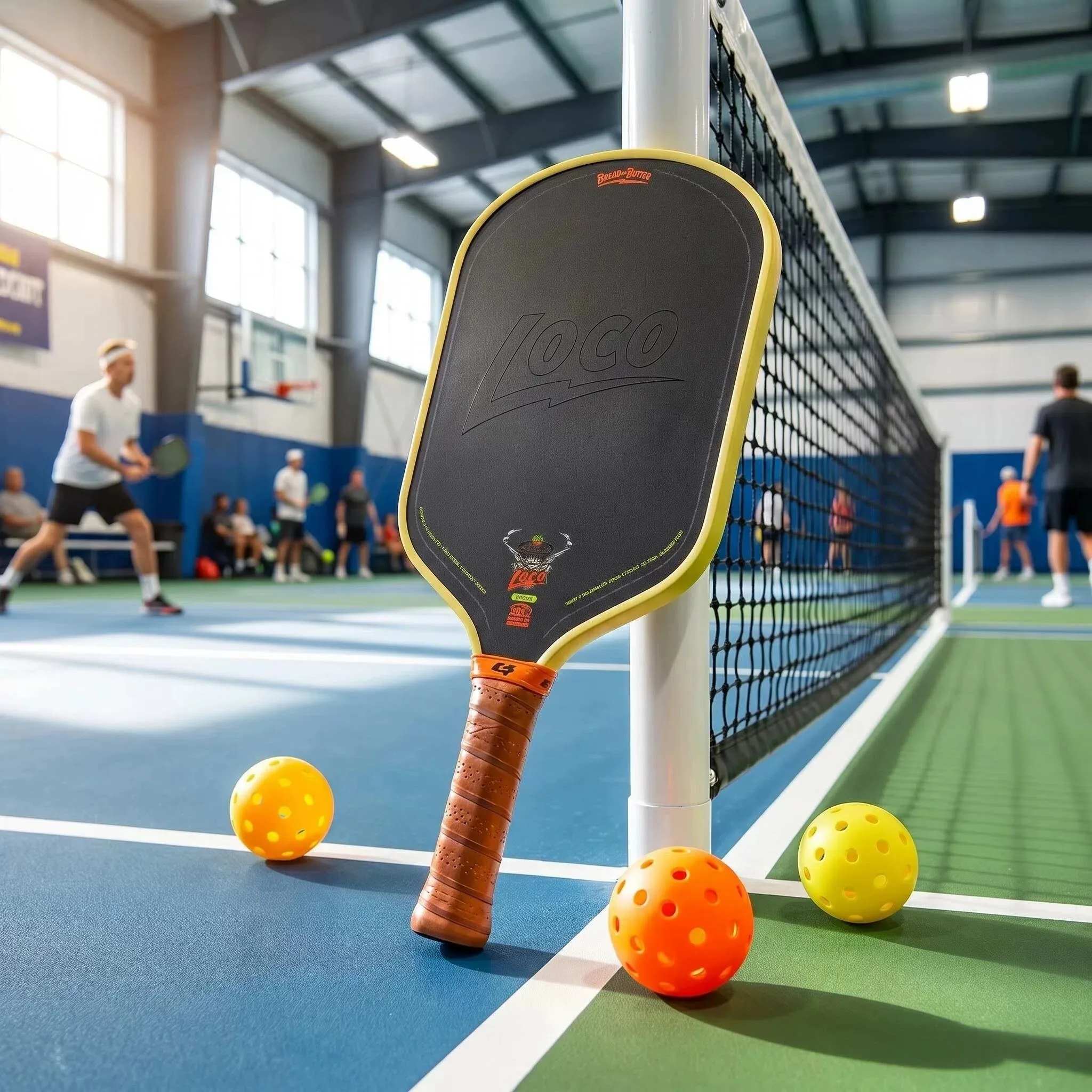 Brand New Bread & Butter Loco Pickleball Paddle, Rough Matte Carbon Fiber Surface