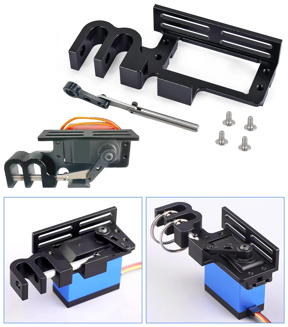 9IMOD Aerial Vehicle Throw Device 35kg Servo Full Aluminum Case IP67 with Servo Throw Device for RC Drone Heli Multicopter