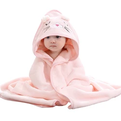 Baby Hooded Towel Bath Towel for Newborn, Babie, Toddler, Infant - Absorbent Large Baby Towel