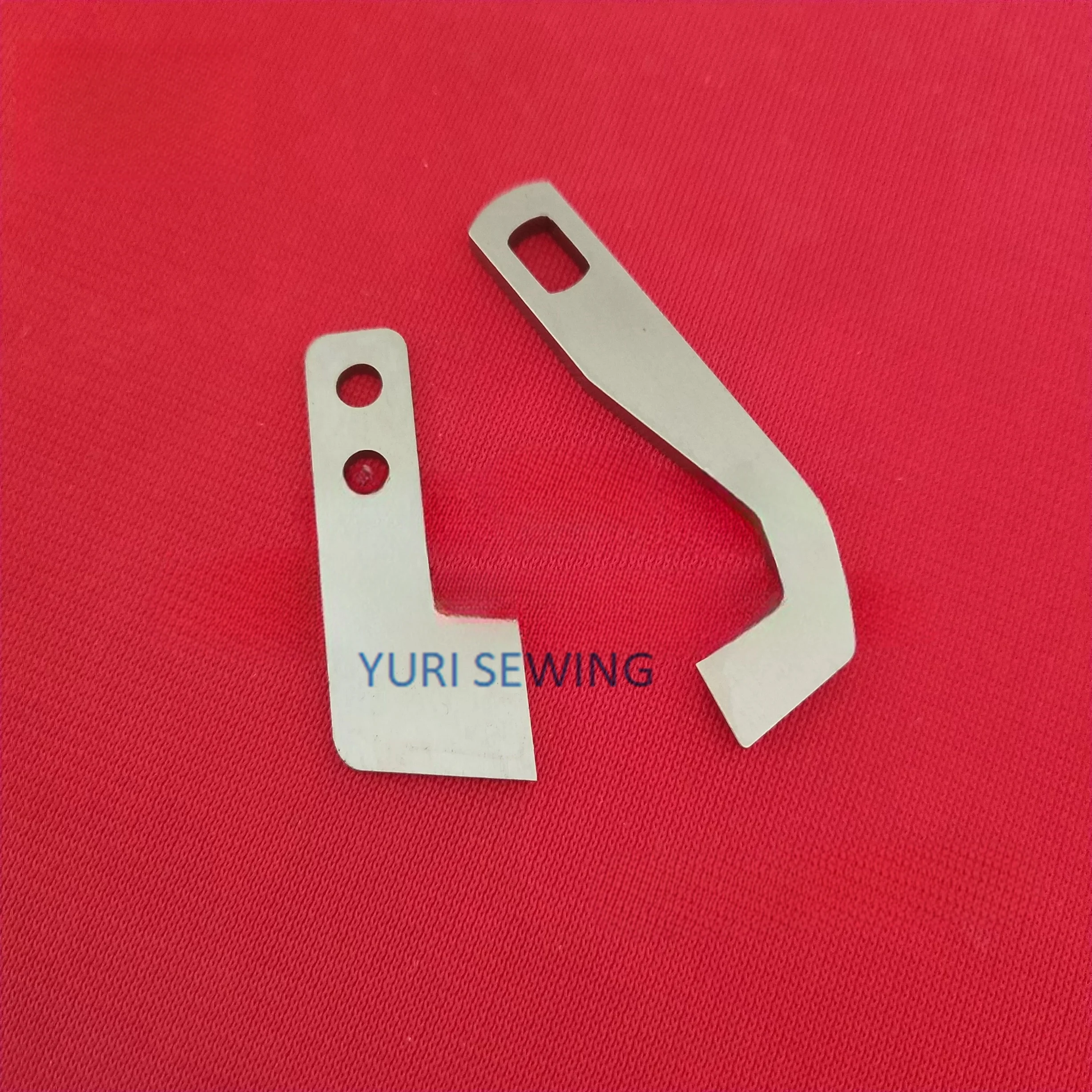 Multi-function upper knife G1076, lower knife G1075, for 14T968 industrial sewing machine parts