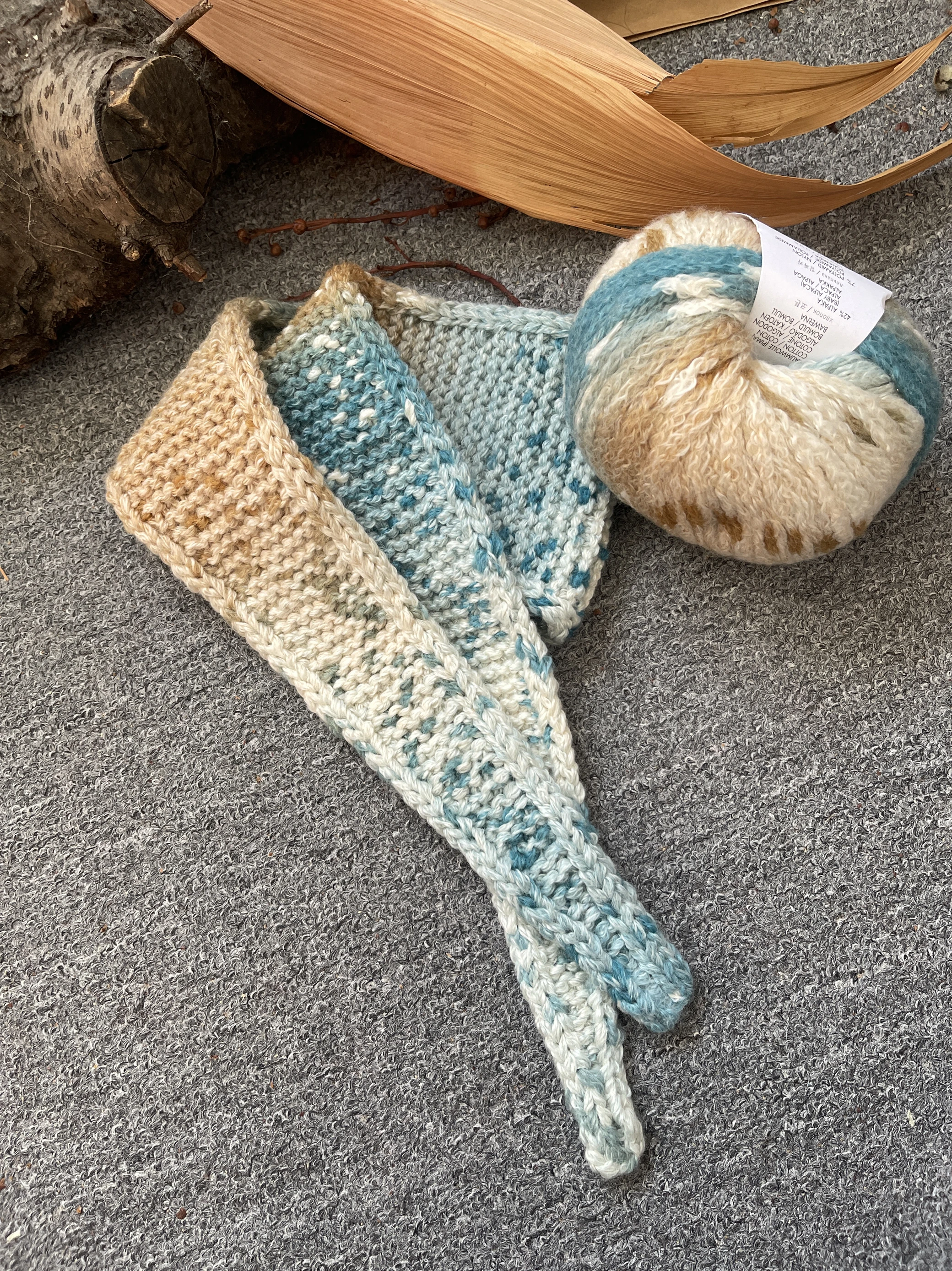 diy-knitting-materials-kit-sophie-small-scarf-cotton-alpaca-lang-brand-accessories-video-included