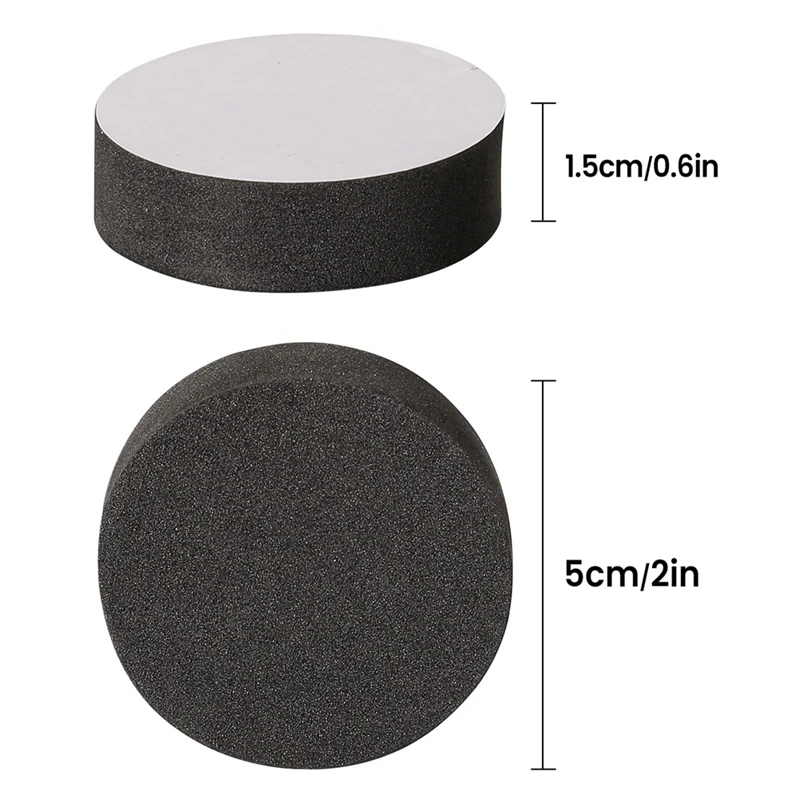 48Pcs Plant Pot Feet Risers Natural Rubber Flower Pot Mat Invisible Pot Feet For Heavy Outdoor Plants, Flower Pots