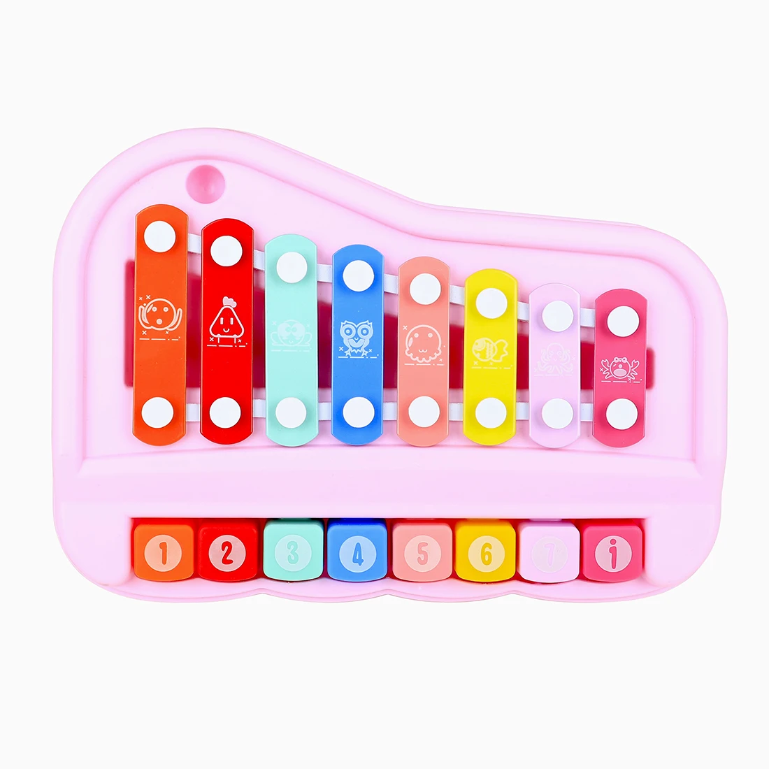 Octave Xylophone Orff Instruments Wooden Environmental Hand Knocking On Piano Percussion Instruments Children's Birthday Toys