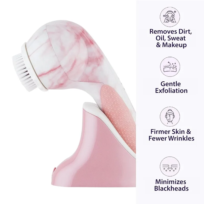 Michael Todd Beauty - Soniclear Elite - Facial Cleansing Brush System - 6-Speeds -Face Cleansing Brush&Exfoliating Body Scrubber