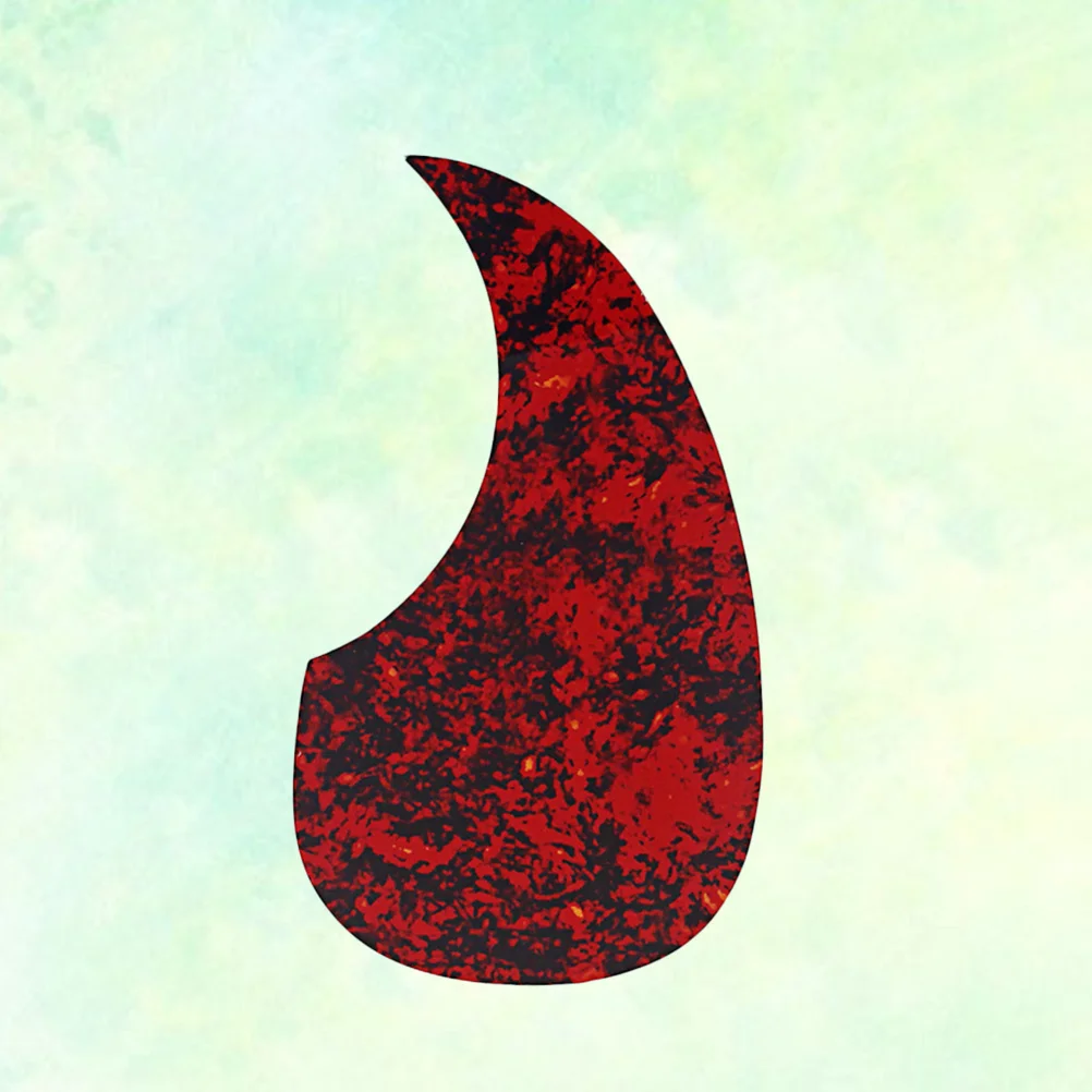 

1Pcs Guitar Pickguard Acoustic Replacement Self-Adhesive Anti-Scratch Guard Plate 128mm Guitar Accessories Guard Sticker