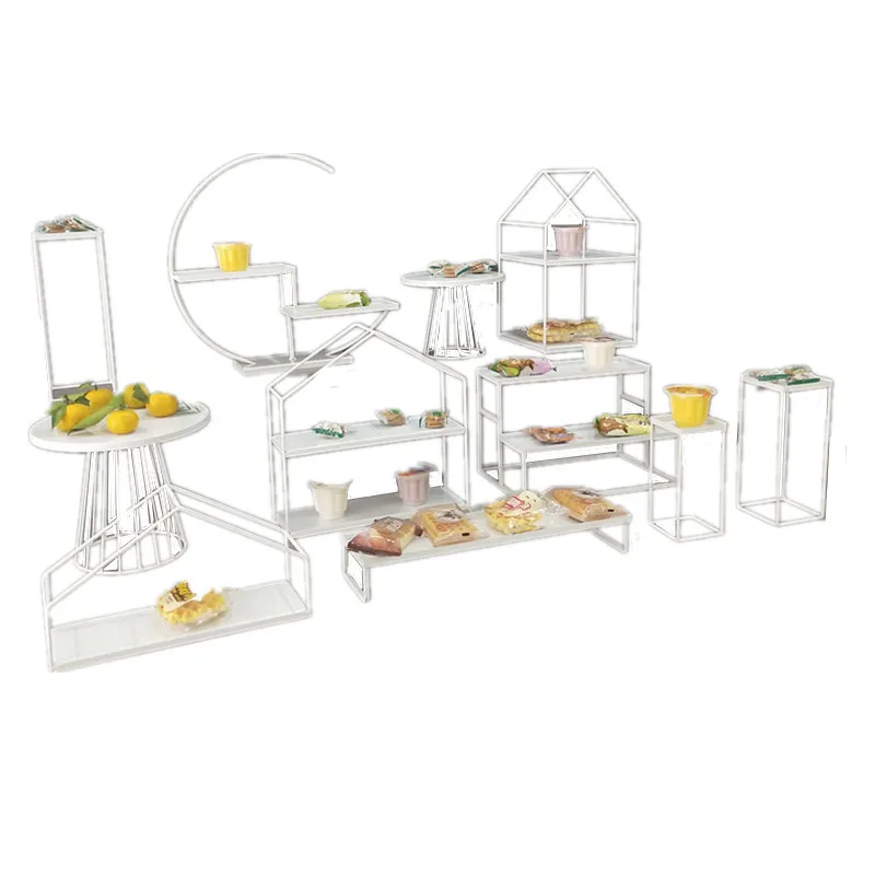 Dessert Display Cake Stand Candy Bar Turntable Tray Cooking Cake Stand Chocolates Decorations Aesthetic Pasteleria Baking Tools