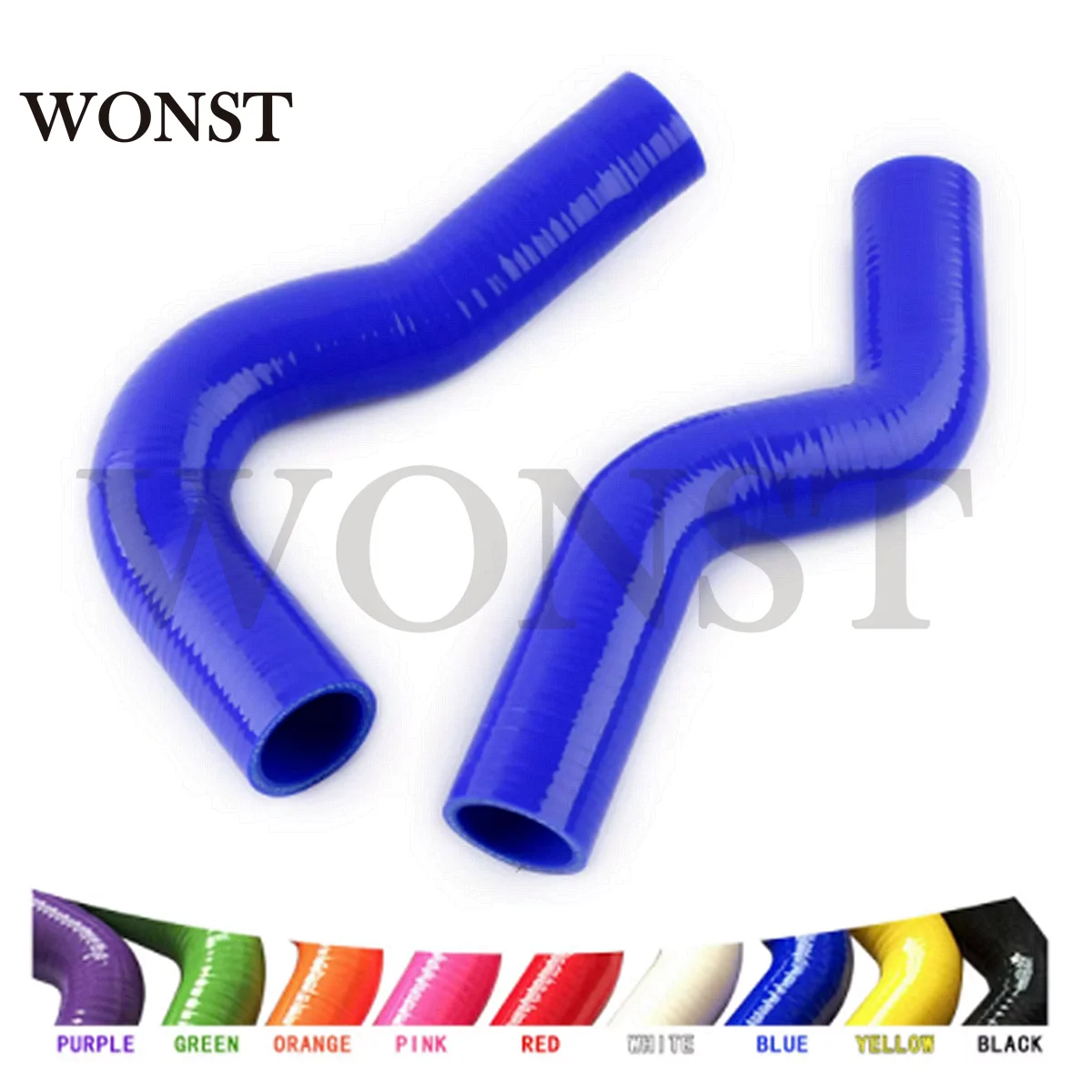 

For Subaru Impreza GC8 EJ20 WRX STI 2.0 1992 1993 1994 1995 1996 1997 1998 1999 2000 Radiator Hose Kit Silicone Tubes 2Pcs