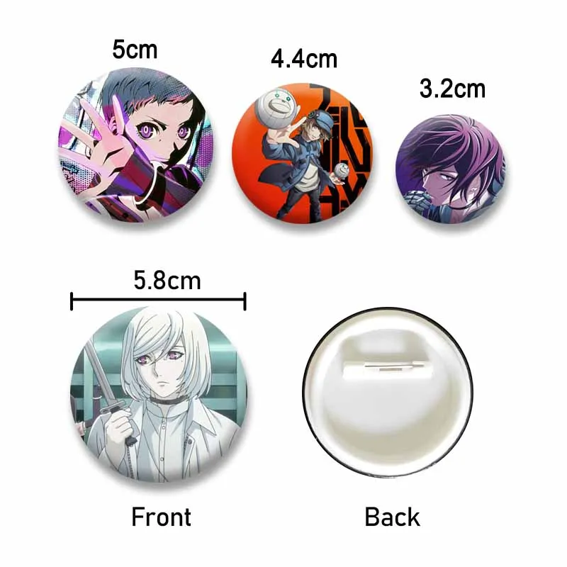 الكرتون Akudama محرك زر شارات أنيمي ساعي براولر بروش DIY الملابس على ظهره مجوهرات دبوس اكسسوارات هدايا للأصدقاء