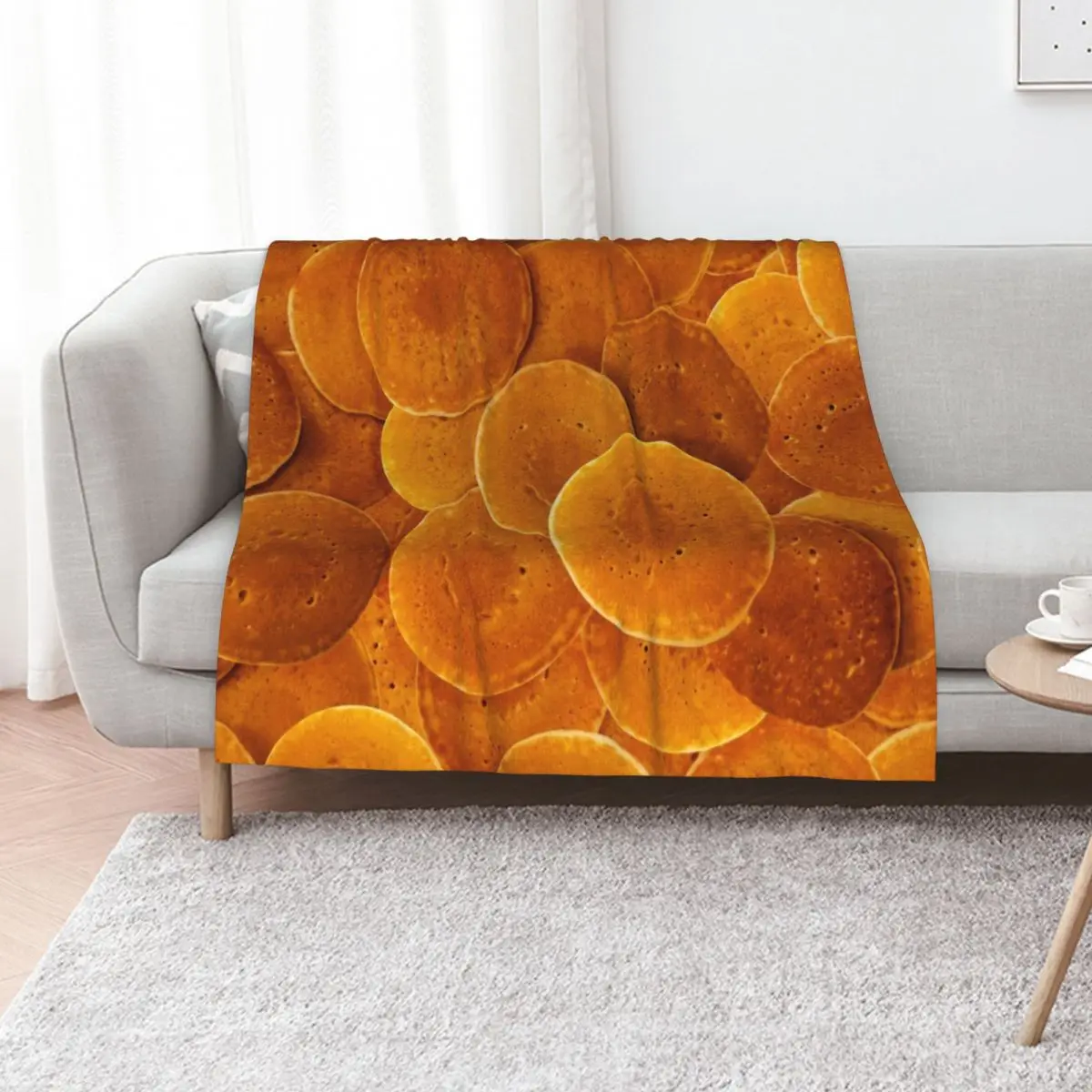 Pancakes Seamless Pattern Throw Blanket christmas decoration Single Thins Bed Fashionable Winter beds Hairys Blankets