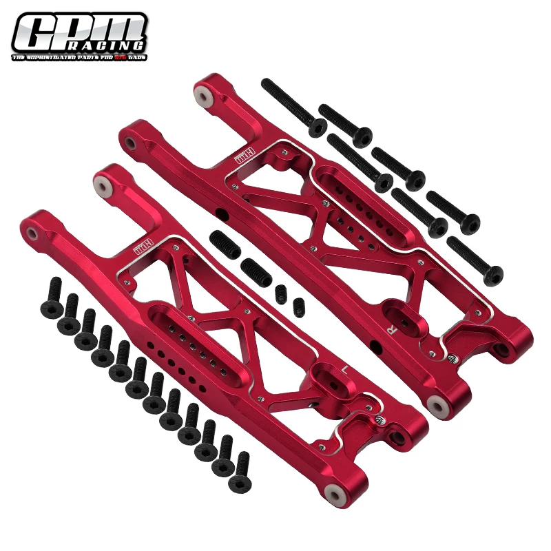 Camión monstruo de trineo GPM TRAXXAS 1/8 95076-4 para brazos inferiores traseros de aleación
