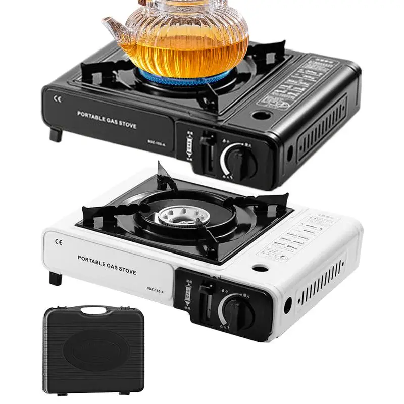 

Camping Stove Hiking Stove Camp Grill Cooker Adjustable 2900W Cooker Outdoor Gear Cooking Supplies For Backpacking Hiking Beach