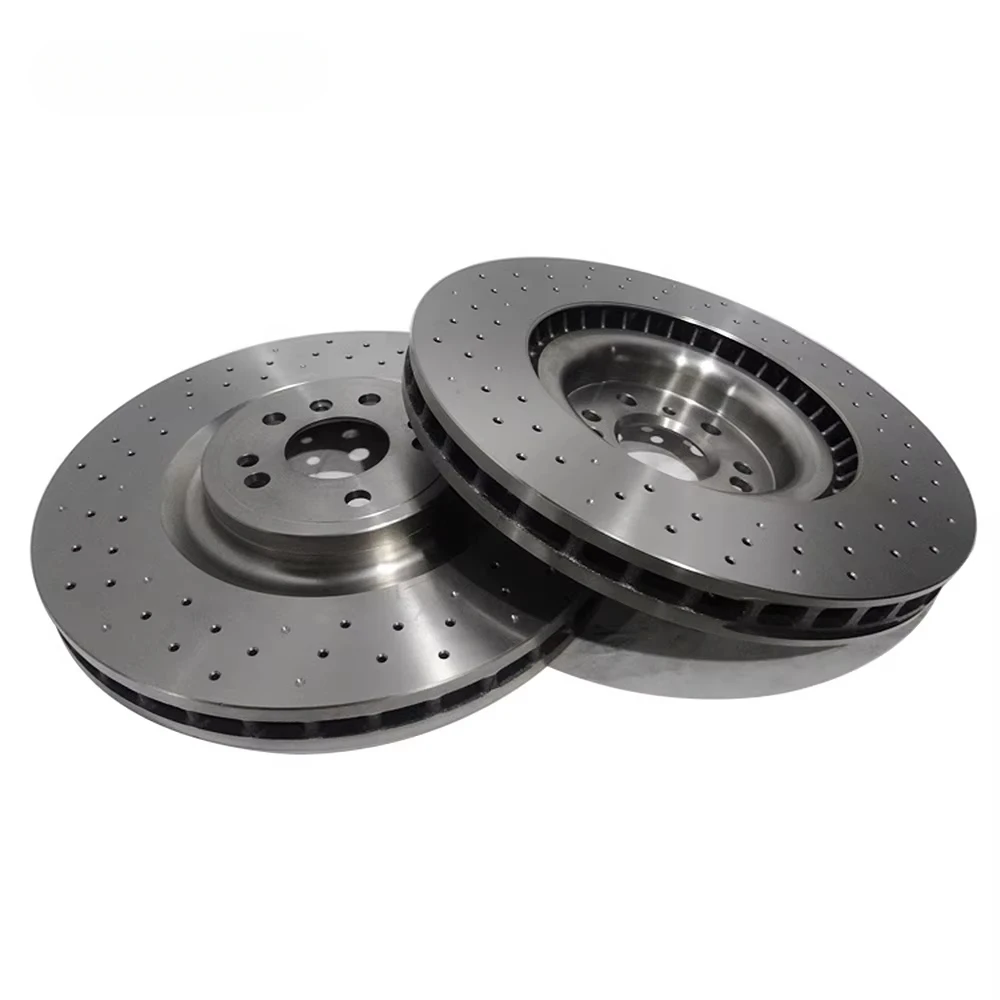 1664210912 Drilled Front Brake Disk for Mercedes Benz M-CLASS GL-CLASS ML 250 350 400 500 GL 350 500 AMG W166 ML63 X166