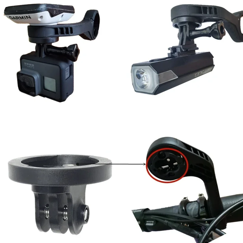 Mountain Bike คอมพิวเตอร์ขยาย Quick Lock อุปกรณ์เสริม EIEIO จักรยานกล้อง GoPro สำหรับฐาน Garmin Bryton Blackbird