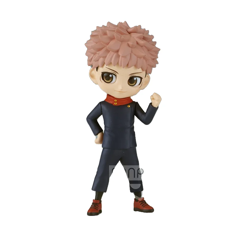 BANDAI-Brinquedos Anime Action Figure Modelo, Jujutsu Kaisen, Itadori Yuji, Megumi Fushiguro, Q Posket Petit, Presentes de Natal, Coleção