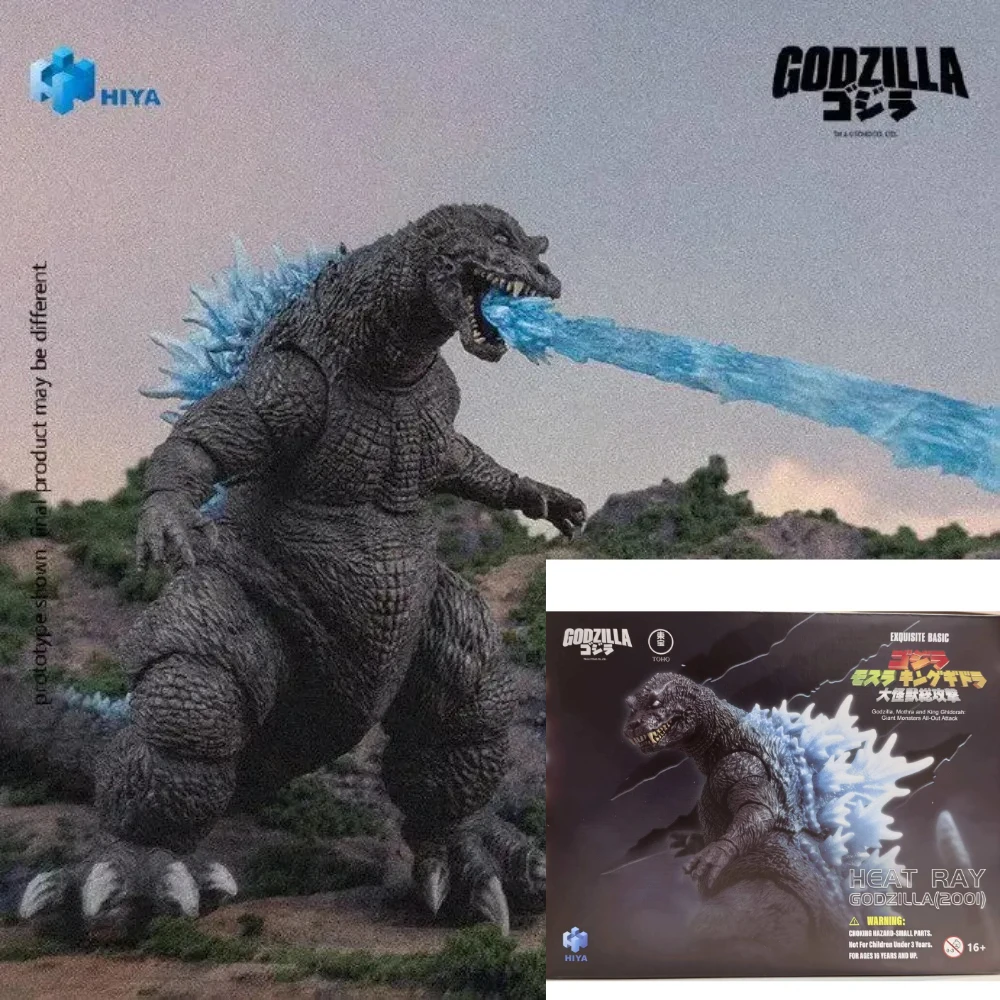 В наличии: Коллекционные фигурки HIYA GODZILLA 2001 HEAT RAY — Годзилла, Мотра и Кинг Гидора: Гигантские монстры в полной атаке