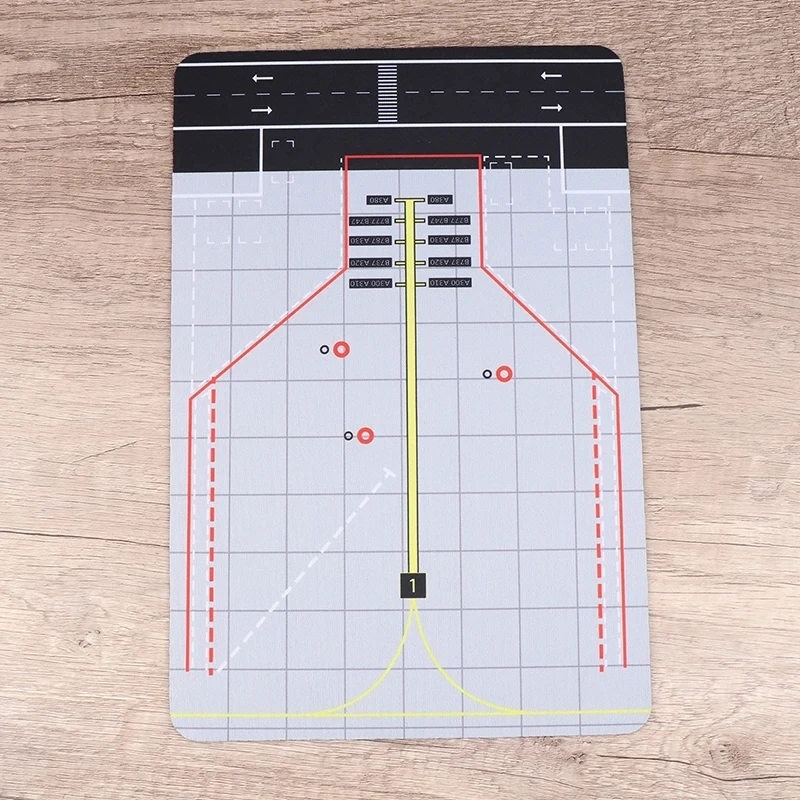 Aircraft Mat Runway Apron Suitable For 1:400 Aircraft Runway Mat with Apron The Perfect Birthday Surprise for Model Airplane