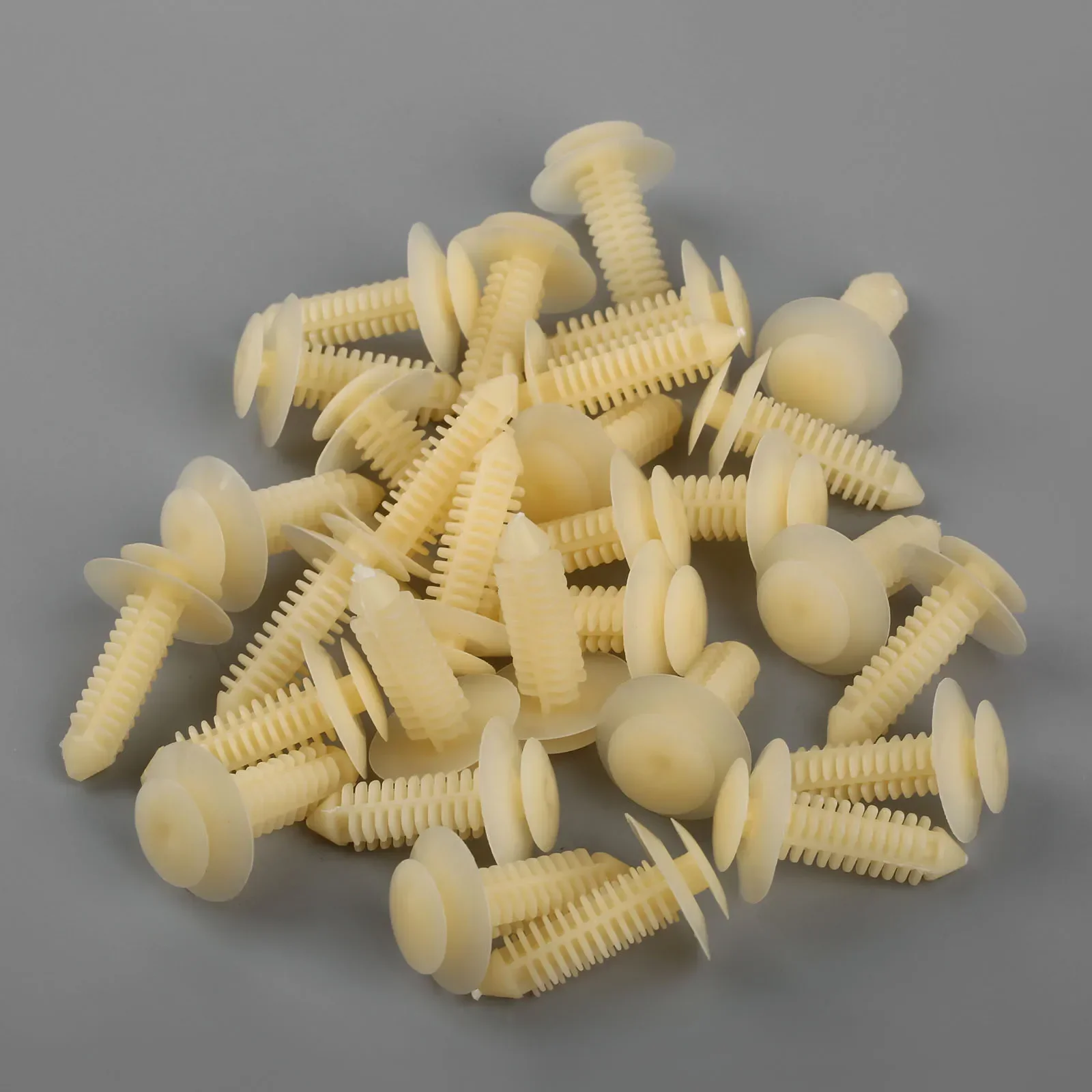 30Pcs Car Fender Bumper Retainers Clip Door Trim Panel Clip Auto Fasteners Plastic Rivets Automobile for GMC Yukon Sierra Ford
