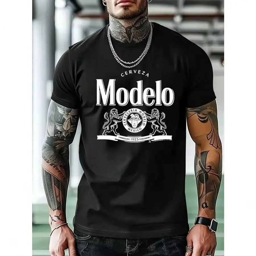 

Men's T-shirt cotton short sleeve plaid summer T-shirt Harajuku y2ko collar short sleeve for men and women