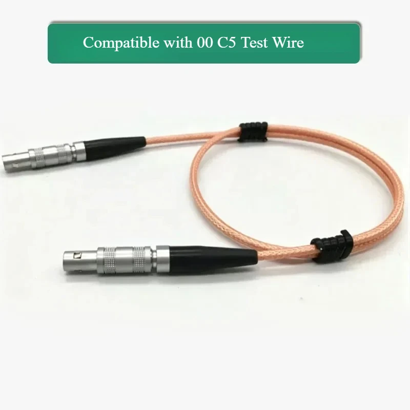 RG316 RG174 Compatible with Remo 00 C5 Ultrasonic High-frequency Connection Line Test Wire Special Probe Cable for Flaw Detector