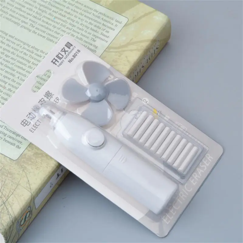 Penghapus otomatis nyaman baterai tahan lama mudah digunakan efisiensi tinggi Motor penghapus kartun tekstur lembut alat tulis sekolah