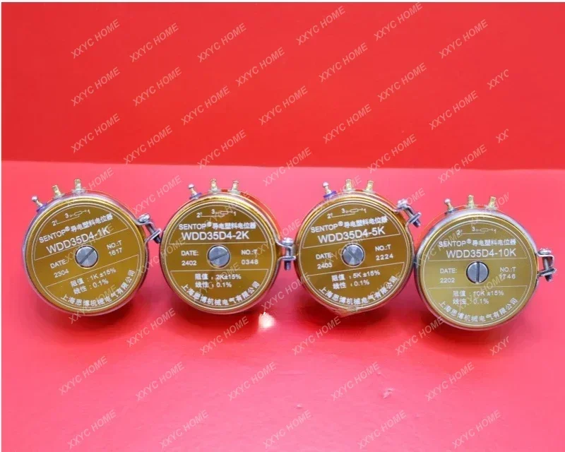 Conductive Plastic Potentiometer Wdd35d4 1K 2K 5K 10K Linear 0.1%