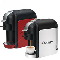 Macchina per caffè espresso americana multifunzione per uso domestico Macchina per caffè a capsule compatibile con sacca da caffè 5 in 1