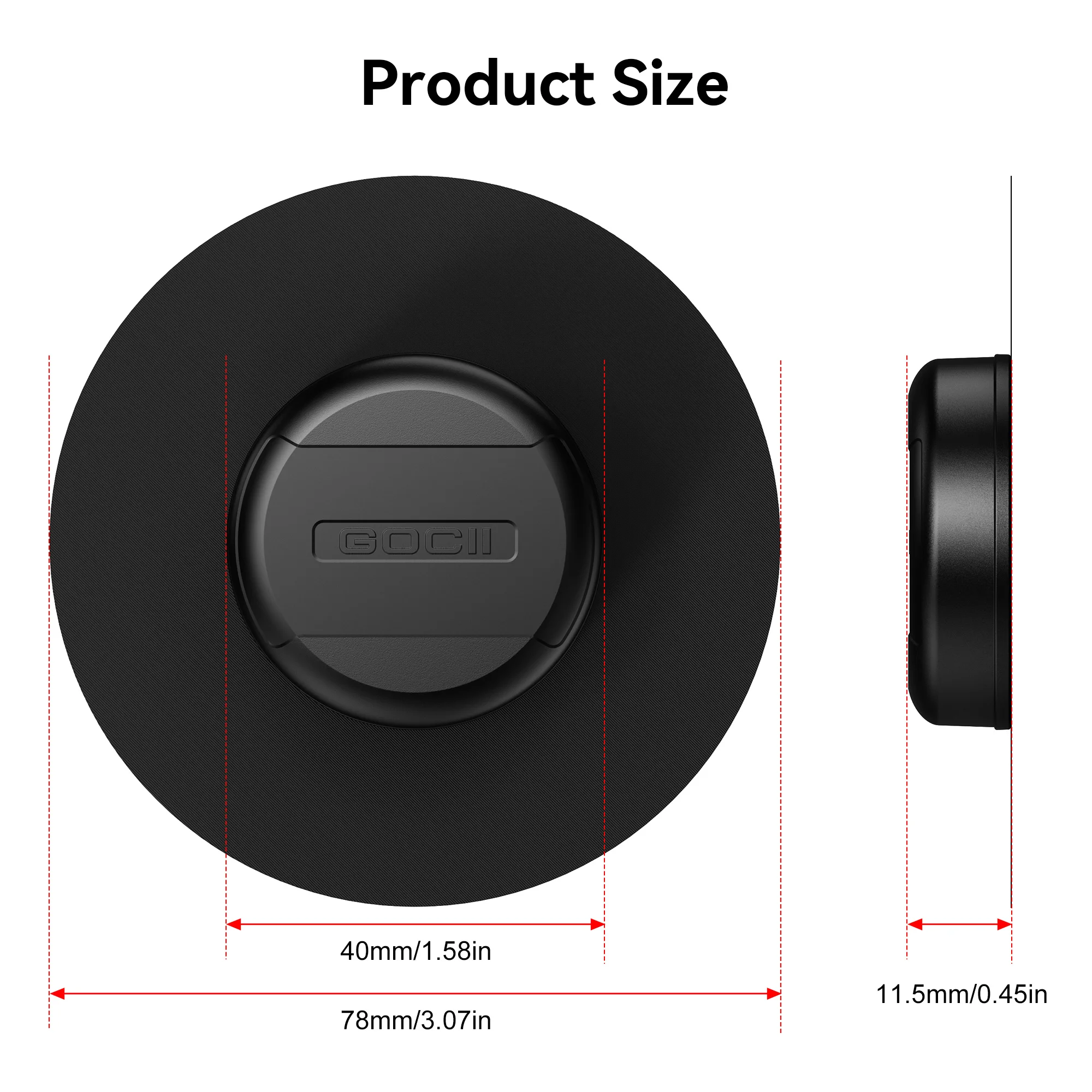 For Apple AirTag Case with Adhesive Sticker AirTags Fabric Holder GPS Tracker Hidden Holder for Luggage,Backbag, Suitcases image 6