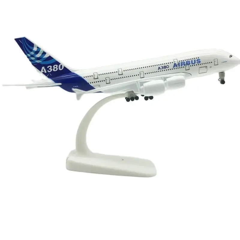 

Diecast Aviation A380 Civil Aviation Passenger Plane Model Alloy&Plastic Material 1:200 Scale Simulation Display Decoration